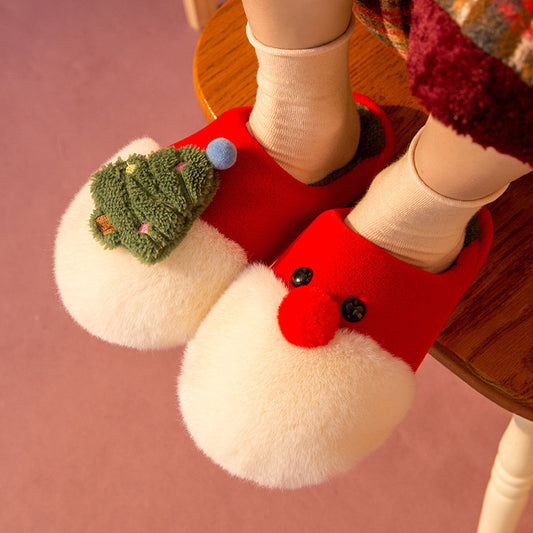Christmas Santa Slippers