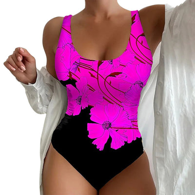 Stylish One-Piece Woman's Swimsuit