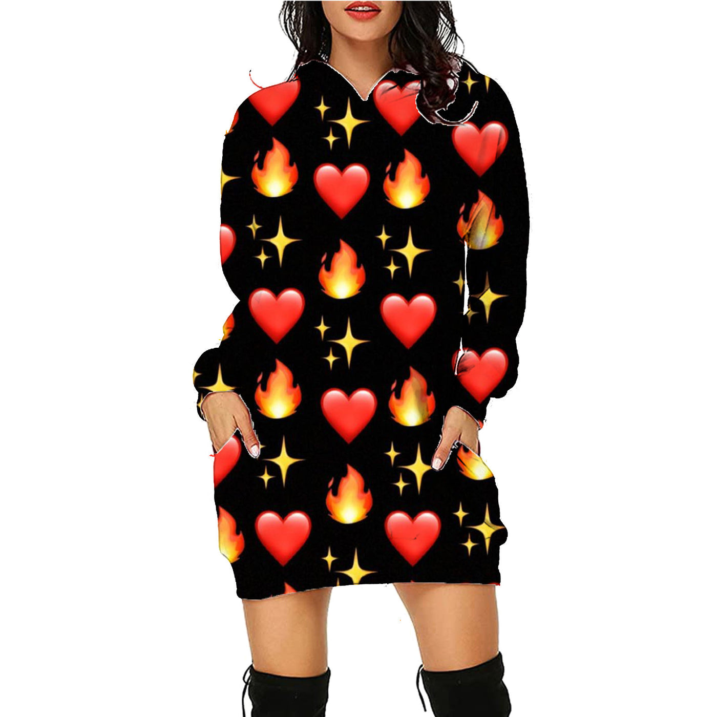 Super Snuggly Haunted Halloween Long Hoodie