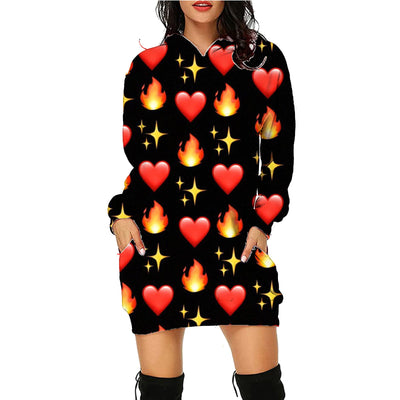 Super Snuggly Haunted Halloween Long Hoodie