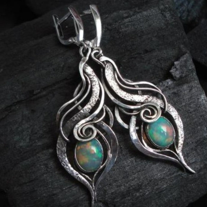 Retro Metal Drop Earrings