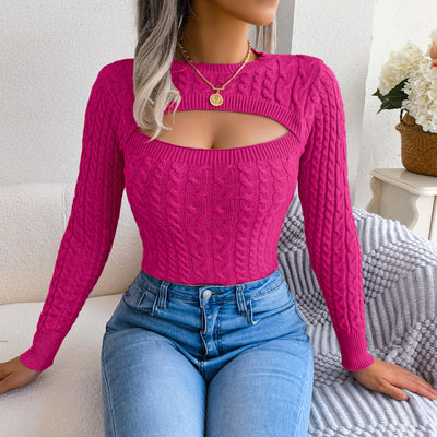 Radiant Cut-Out Sweater