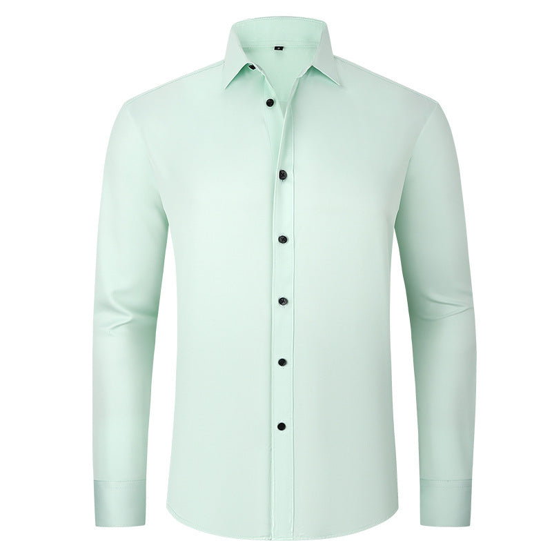 Collared Long Sleeve Button Up Shirt