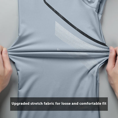 Quick-Dry Breathable Workout Tee & Shorts