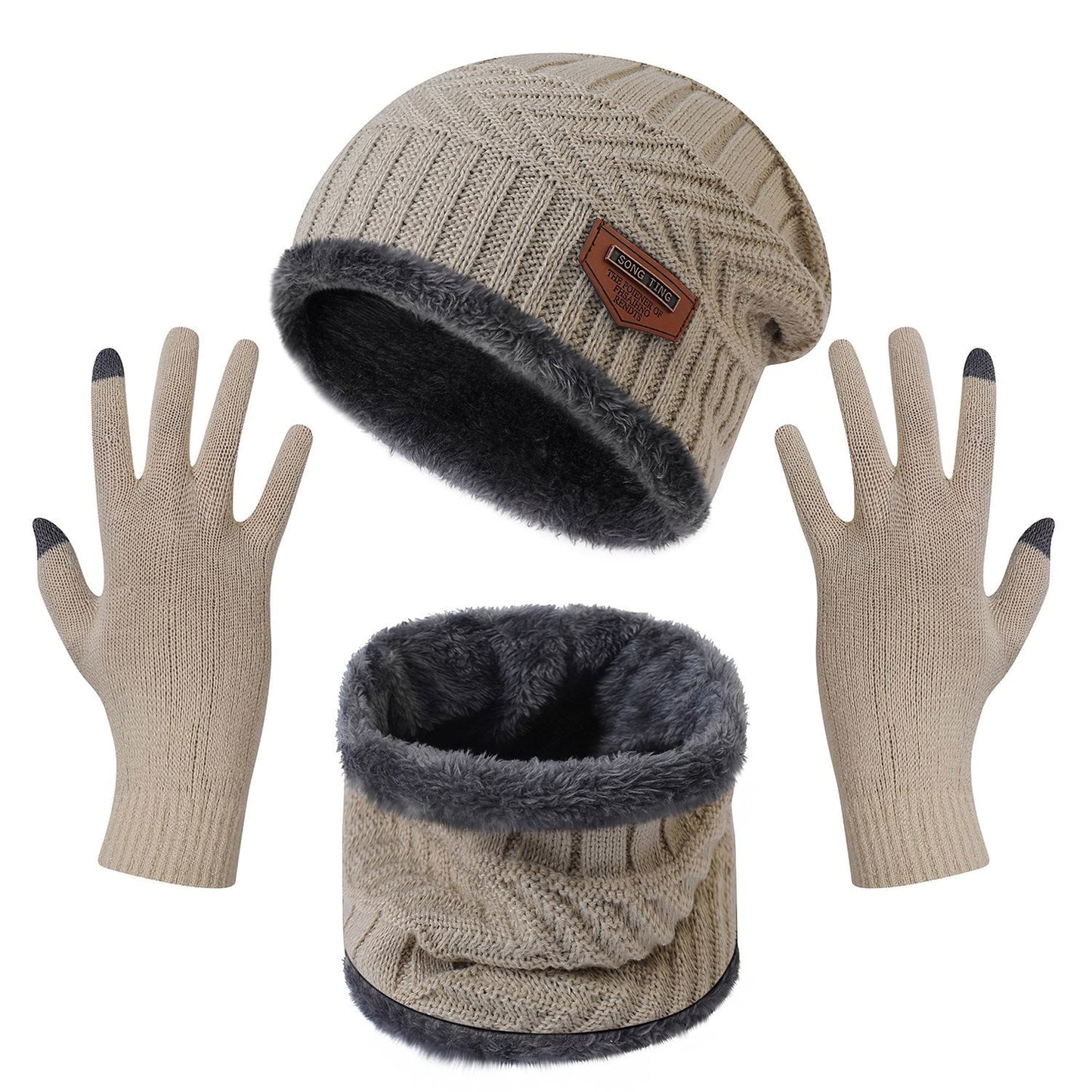 Gloves, Hat, & Neck Warmer Set