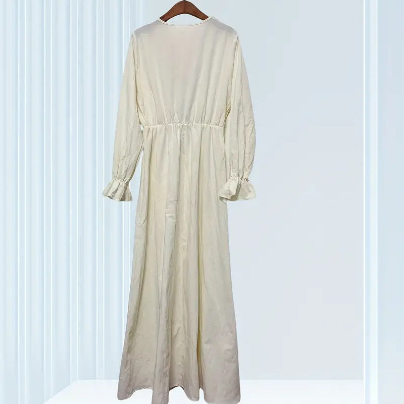 Elegant Floral Lace Bohemian Dress