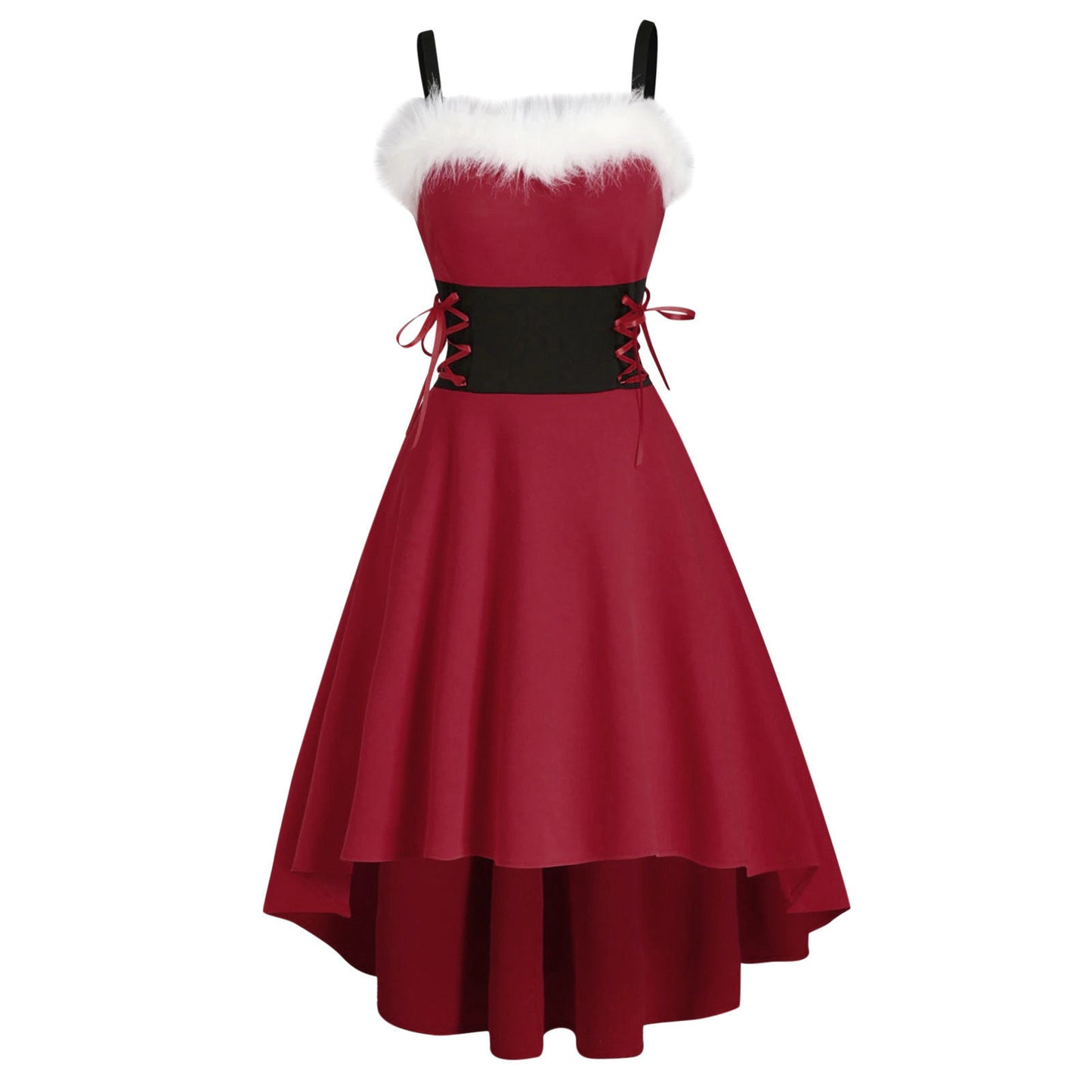 Sexy Mrs. Claus Corset Dress