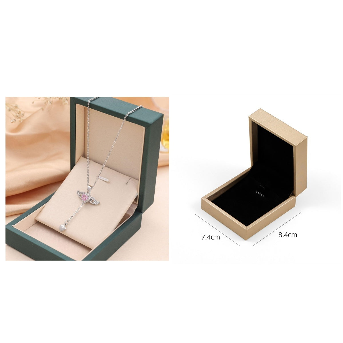 Moving Angel Wings Necklace