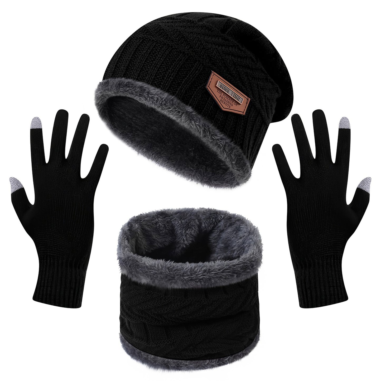 Gloves, Hat, & Neck Warmer Set