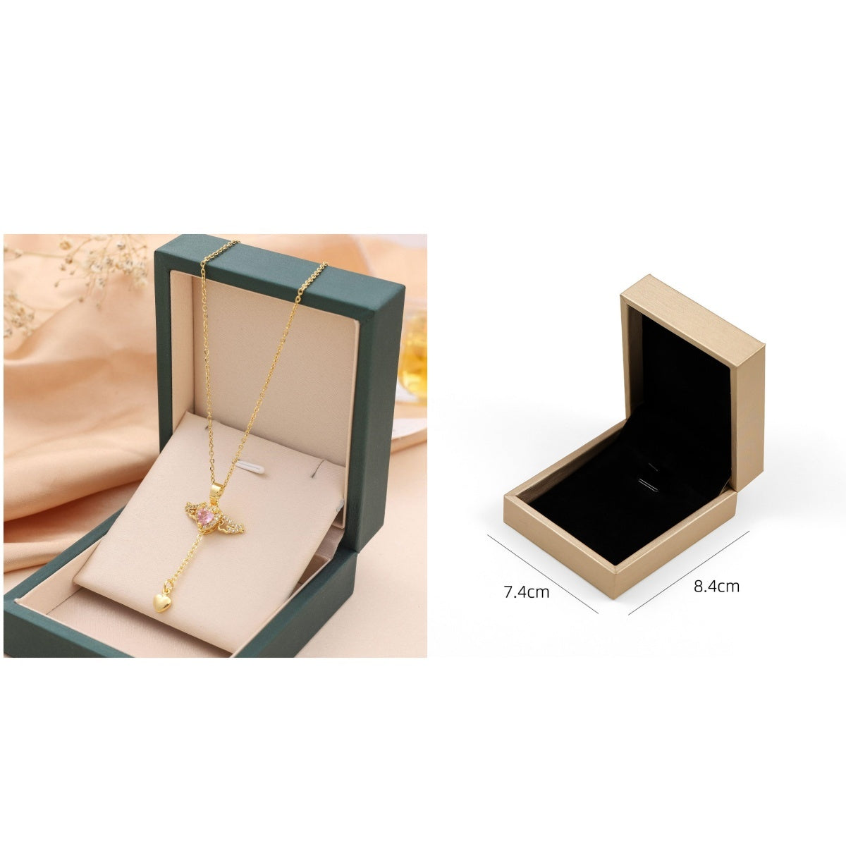 Moving Angel Wings Necklace