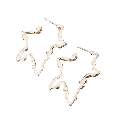 Gold Stars &Hearts Earrings