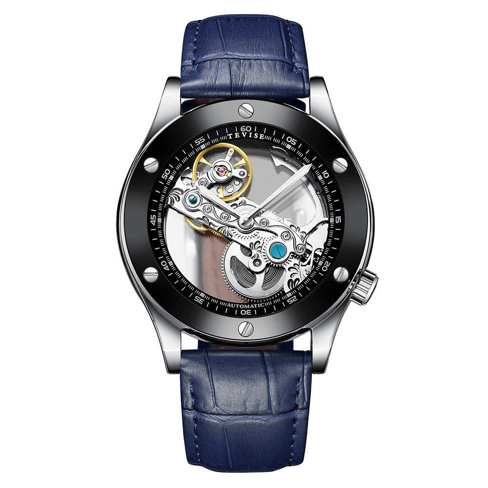 Men's Luxury Gear Wrist Watch 鈥?Durable and Classy