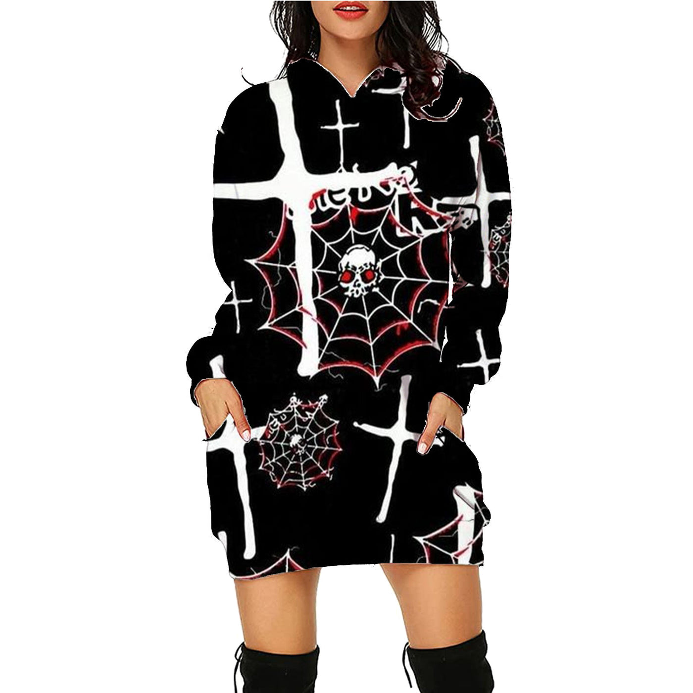 Super Snuggly Haunted Halloween Long Hoodie