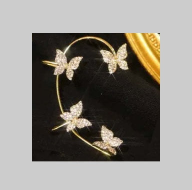 Elegant Butterfly Ear Cuff