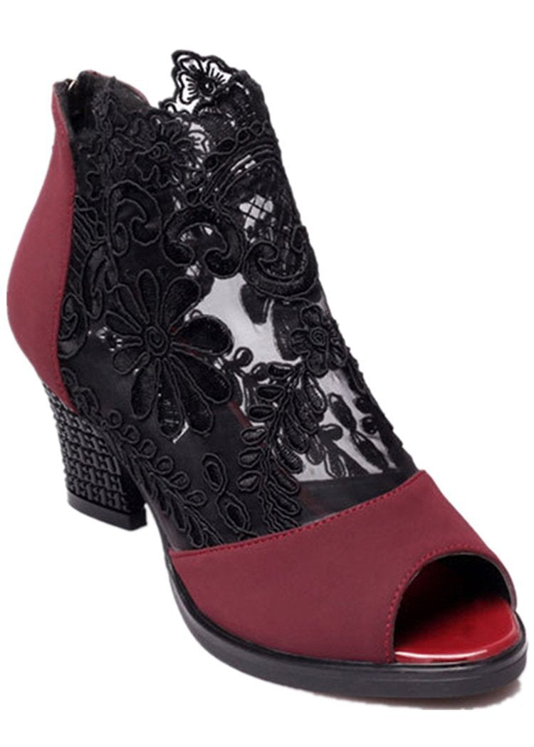 Lacey Open Toed Heels