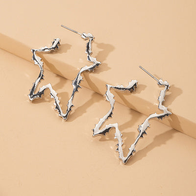 Gold Stars &Hearts Earrings