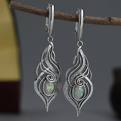 Retro Metal Drop Earrings