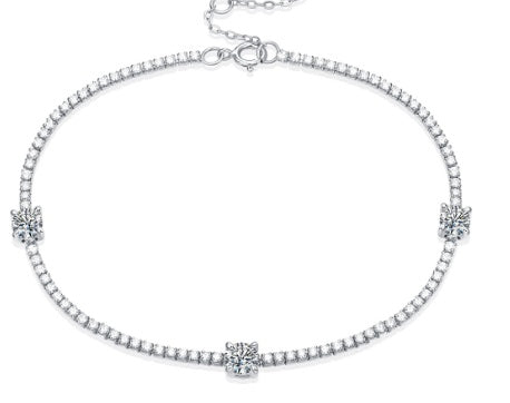 Sophisticated Moissanite Bracelet