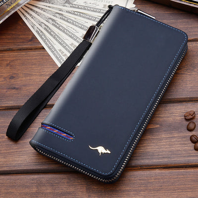 Men's Wallet Long Zipper