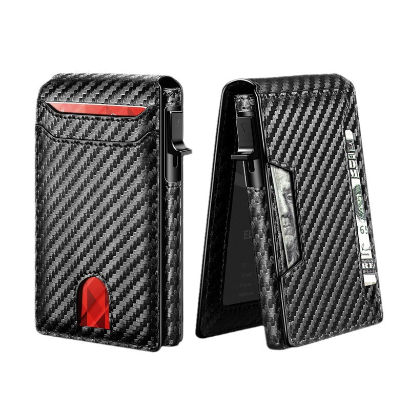Carbon Fiber Casual Men's Wallet