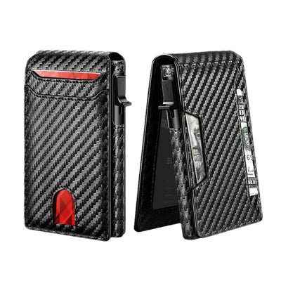 Carbon Fiber Casual Men's Wallet