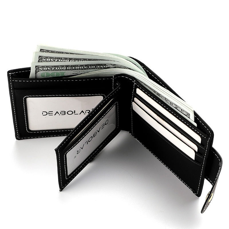 Men's Leather Personality Wallet
