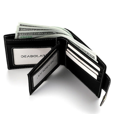 Men's Leather Personality Wallet