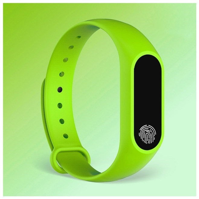 Ultra Thin Fitness Bracelet with Bluetooth Capability