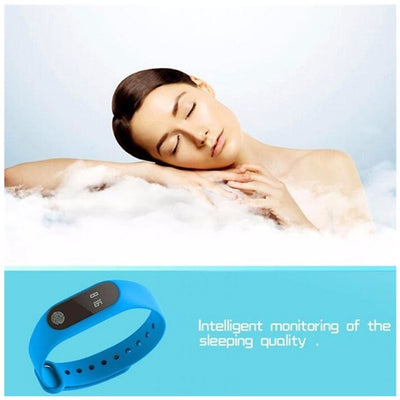 Ultra Thin Fitness Bracelet with Bluetooth Capability