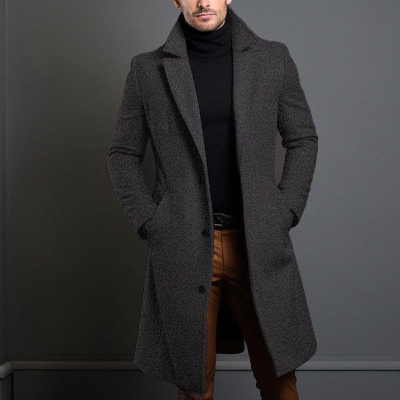 Regent Wool Trench Style Coat