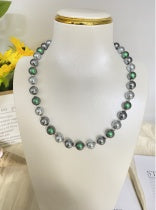 Triple Grace Pearl Necklace