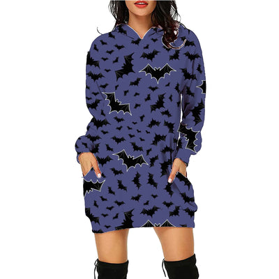 Super Snuggly Haunted Halloween Long Hoodie