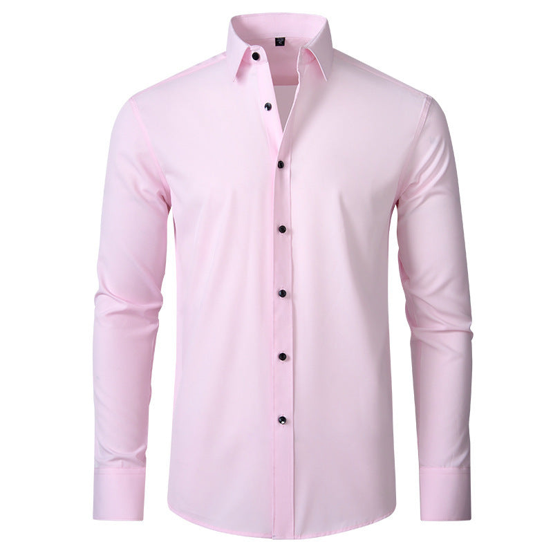 Collared Long Sleeve Button Up Shirt