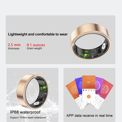 Health & Fitness Monitoring Smart Ring