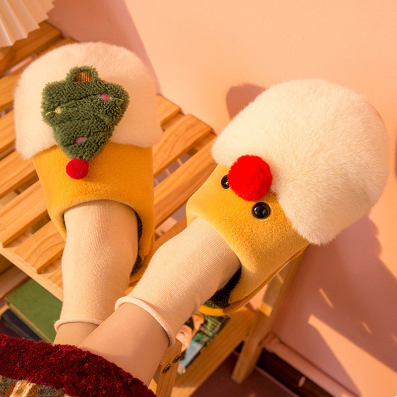 Christmas Santa Slippers