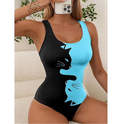 Stylish One-Piece Woman's Swimsuit