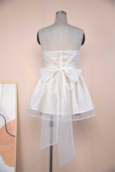 Short Sexy & Strapless Dress