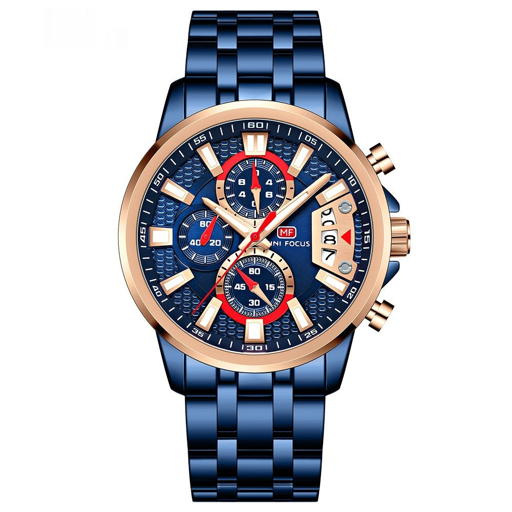 Magic Color Quartz Wristwatch