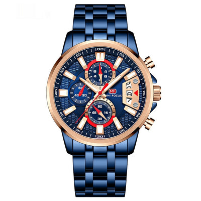 Waterproof Quartz Magic Color Shell Wrist Watch