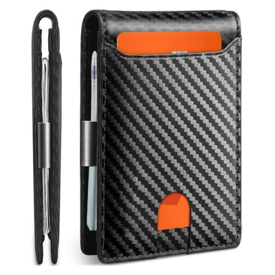 Men's Flip Bi-Fold Ultra-Thin Wallet