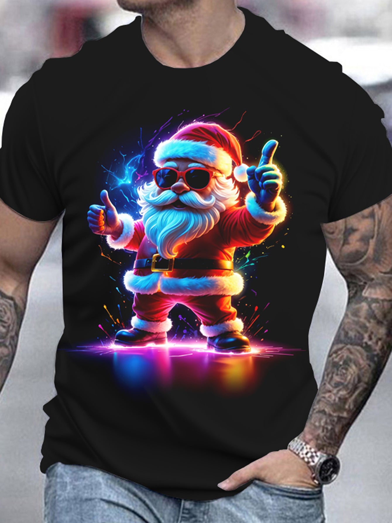 Santa Claus Novelty Tee