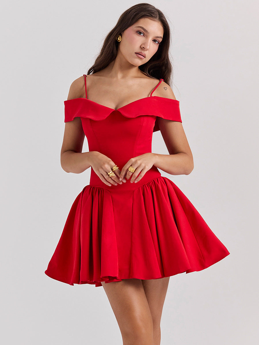 Off-Shoulder Mini Dress
