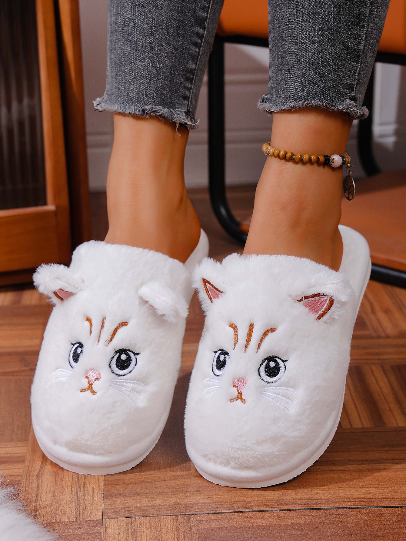 Christmas Plush & Kitty Slippers