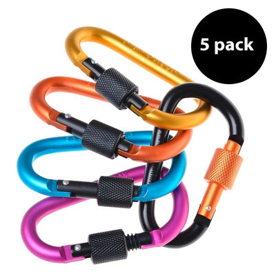 5 Pack D-Type Hanging Buckle