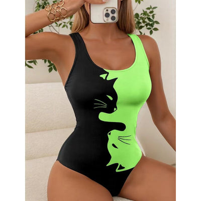 Stylish One-Piece Woman's Swimsuit