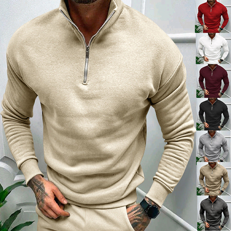 Cozy Fleece Half-Zipper Sweater