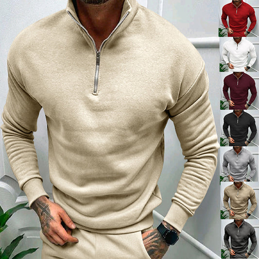 Cozy Fleece Half-Zipper Sweater