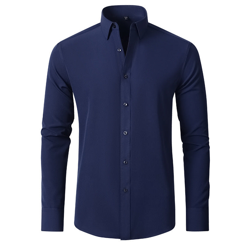 Collared Long Sleeve Button Up Shirt