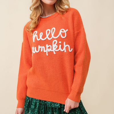 Hello Pumpkin Sweater