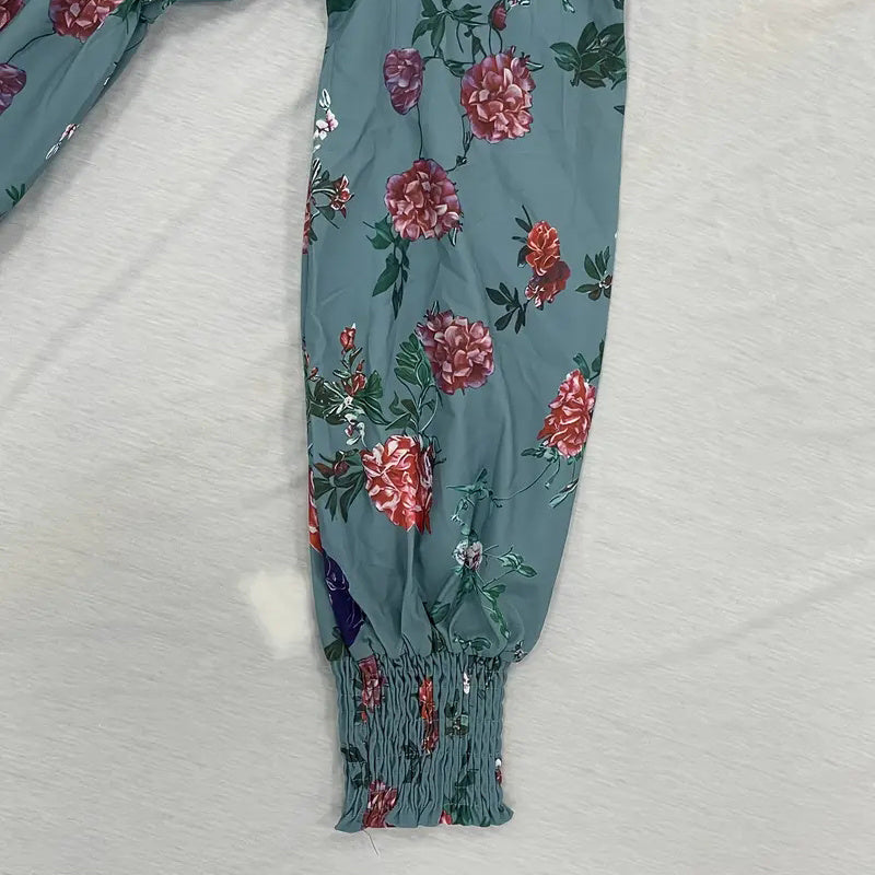 Sexy V-Neck Long Sleeve Evening Dress